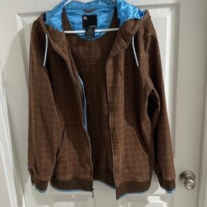 Vintage Ambiguous jacket with zipper and hoodie size M